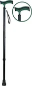Kule i balkoniki - Lekka i poręczna, aluminiowa laska inwalidzka z wygodnym uchwytem Ergo (AR-014E) - miniaturka - grafika 1
