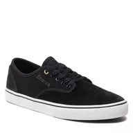 Trampki damskie - Tenisówki EMERICA - Wino Standard 6101000118 Black/White/Gold 715 - miniaturka - grafika 1