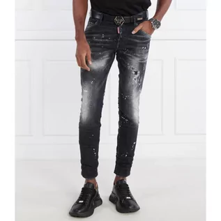 Spodnie męskie - Dsquared2 Jeansy | Tapered fit - grafika 1