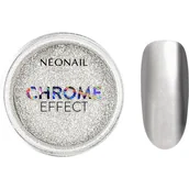 Ozdoby do paznokci - Neonail Puder Chrome Effect    Silver - miniaturka - grafika 1