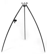 Akcesoria do grilla - Trójnóg do grilla, woka i kociołka z kołowrotkiem 200 cm, czarny - miniaturka - grafika 1