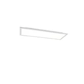 Oprawy, klosze i abażury - QAZQA Panel LED stalowy 80 cm z pilotem - Live - miniaturka - grafika 1