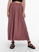 Spódnice - ONLY Spódnica maxi Venedig 15164606 Różowy Regular Fit - miniaturka - grafika 1