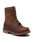 Botki damskie - Timberland Trapery Authentics Teddy Flecce W TB08328R2421 Brązowy - miniaturka - grafika 1