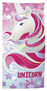 UNICORN Jednorożec Ręcznik Plażowy 70 x 140 cm - Okrycia kąpielowe dla dzieci - miniaturka - grafika 1