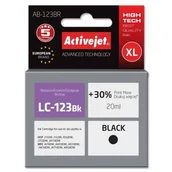 Tusze zamienniki - ActiveJet AB-123BR zamiennik Brother LC123BK - miniaturka - grafika 1