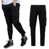 Odzież taktyczna i umundurowanie - Spodnie Alpha Industries Army Pant 196210 03 - Czarne 34 - miniaturka - grafika 1