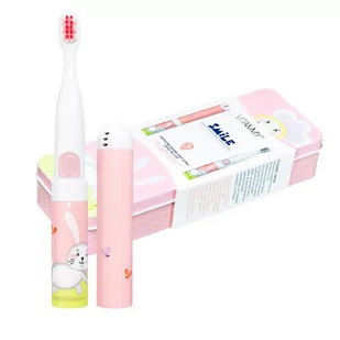 VITAMMY Vitammy Smile króliczek Szczoteczka soniczna dla dzieci 3 + VITAMMY TB8041B - Szczoteczki do zębów dla dzieci - miniaturka - grafika 2