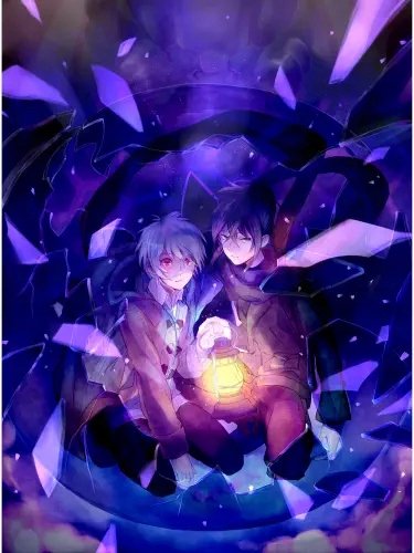 Plakat Anime Manga No.6 N6_001 A3 (custom)