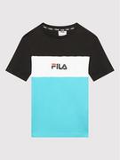 Koszulki dla chłopców - Fila T-Shirt Mika 688759 Czarny Regular Fit - miniaturka - grafika 1