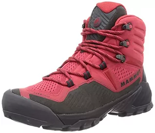 Buty trekkingowe damskie - Mammut Damskie buty trekkingowe Bota Sapuen High GTX, wielokolorowa - Sunset Black - 42 2/3 EU - grafika 1