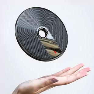 Ładowarka indukcyjna Qi szybka bezprzewodowa Uniwersalna Fast Charge 15W Czarna - Lampy pozostałe - miniaturka - grafika 4