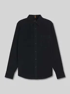 Koszule męskie - Koszula casualowa o kroju regular fit z czystej bawełny - miniaturka - grafika 1