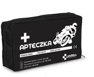 Apteczki i materiały opatrunkowe - Luksell Apteczka motocyklowa w nylonie DIN 13167 - miniaturka - grafika 1