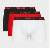 Majtki męskie - Męskie kąpielówki bokserki Hugo Boss Triplet Pack ze stretchem 3 pary - 10241868-972-XL - miniaturka - grafika 1