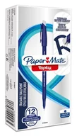 Długopisy - Papermate Replay Niebieski Długopis Średni 12 szt. - miniaturka - grafika 1