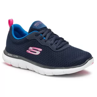 Buty sportowe damskie - Skechers Buty Newsmaker 12775/NVY Navy - grafika 1