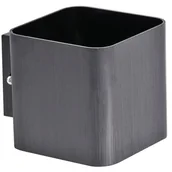 Lampy ścienne - Polux Kinkiet Izar G9 czarny szczotkowany 314000 - miniaturka - grafika 1