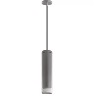 Light Prestige LAMPA wisząca ARIES LP-8599 TIT metalowa OPRAWA tuba LED 7W do systemu szynowego 1-fazowego szara LP-8599 TIT - Lampy sufitowe - miniaturka - grafika 1