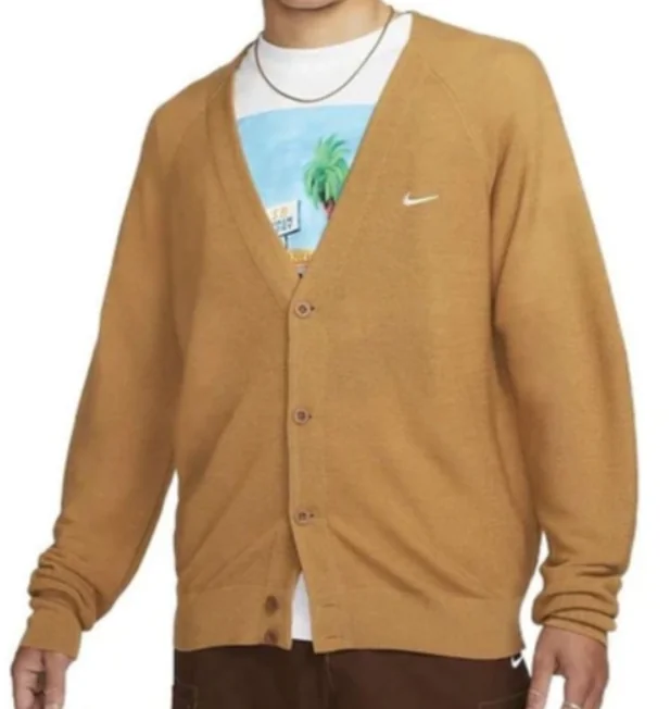 Męska Bluza Nike Kardigan Sweter SB Skate Wełna DQ6306-722 XL