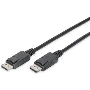 Assmann Kabel DisplayPort DP/M-DP/M, 1.1a czarny,2 m (AK-340100-020-S) - Kable komputerowe i do monitorów - miniaturka - grafika 1
