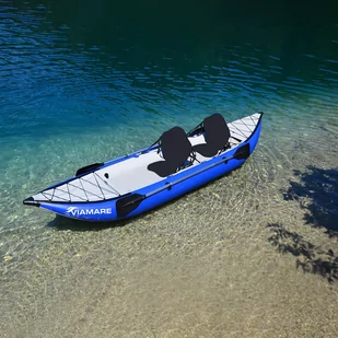 Kajak 2-Osobowy Viamare 400 Sit On Top Niebieski 1126163 - Kajaki - miniaturka - grafika 1