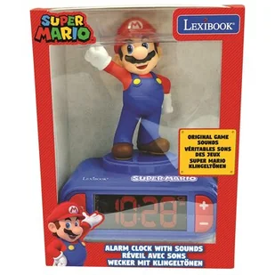 Budzik LEXIBOOK Nintendo Super Mario RL800NI - Zabawki interaktywne dla dzieci - miniaturka - grafika 1