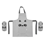 Śliniaki i fartuszki - Albero Mio Fartuszek Wodoodporny Szop+Rękawki - miniaturka - grafika 1