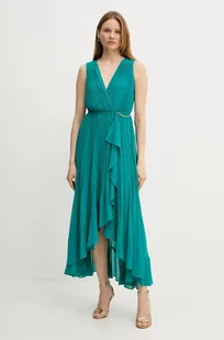 Morgan sukienka ROSYTA kolor zielony maxi rozkloszowana ROSYTA - Sukienki - miniaturka - grafika 1