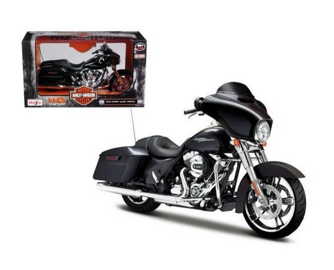 Maisto Harley-Davidson Street Glide Special 2015 – Model 1:12 (Czarny), HIT