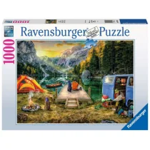 Ravensburger Puzzle - Campingurlaub - 1000 Teile - Puzzle Ravensburger Puzzle - Campingurlaub - 1000 Teile - Puzzle - miniaturka - grafika 1