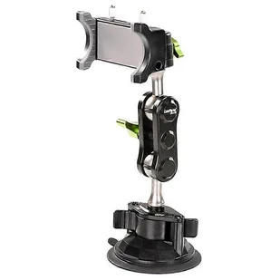 LanParte Nowy uchwyt na telefon Samochodowy uchwyt na telefon Stabilizator telefonu Selfie Stick 360 Obrotowy wspornik Jak pokazano - Selfie stick - miniaturka - grafika 1