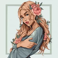 Malowanie po numerach - Malowanie po numerach - Wiosenny kwiat 40x40cm - Ideyka - miniaturka - grafika 1