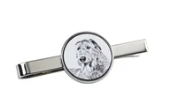 Spinki do mankietów i krawatów - Wilczarz irlandzki, Irish wolfhound - spinka do krawata z psem, personalizowany klips do krawata, wyjątkowy prezent dla mężczyzny marki Art-Dog - miniaturka - grafika 1