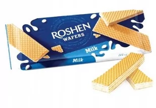 Roshen Wafelki z nadzieniem o smaku mlecznym 216 g - Batoniki - miniaturka - grafika 1