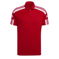 Piłka nożna - Koszulka polo do piłki nożnej męska Adidas Squadra 21 Polo z krótkim rękawem - miniaturka - grafika 1