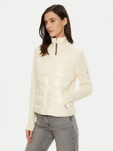 Tommy Hilfiger Kurtka puchowa WW0WW43771 Beżowy Regular Fit - Kurtki damskie - miniaturka - grafika 1