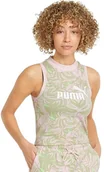 Koszulki i topy damskie - Koszulka sportowa damska Puma Floral Vibes r.L T-shirt Stylowy Letni Top - miniaturka - grafika 1