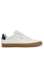 Trampki męskie - Pepe Jeans Tenisówki Kenton Base PMS300003 Écru - miniaturka - grafika 1