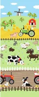 Pościel dla dzieci - Pościel bawełniana 160x20 Farma Krówka Konik Owca Świnka Traktor - miniaturka - grafika 1