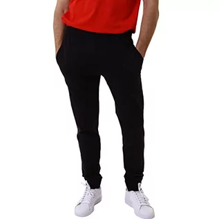 Spodenki męskie - Champion Legacy Authentic Pants PRO Jersey C-Logo Rib Cuff męskie spodnie dresowe, Czarny, XXL - grafika 1