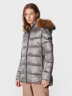 Kurtki damskie - Frieda & Freddies Kurtka zimowa 8715C Szary Regular Fit - miniaturka - grafika 1