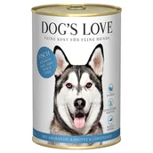 Mokra karma dla psów - Dog's Love Adult 6 x 400 g - Ryba - miniaturka - grafika 1