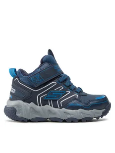 Skechers Sneakersy Combex 406422L/NVBL Granatowy - Buty dla chłopców - miniaturka - grafika 1