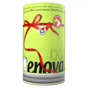 Renova Ręcznik papierowy RENOVA Red Label, zielony, 1 szt. - Ręczniki papierowe - miniaturka - grafika 1