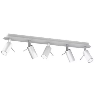 Milagro Lampa sufitowa PRESTON WHITE/CHROME 5x mini GU10 MLP7617 - Lampy ścienne - miniaturka - grafika 1