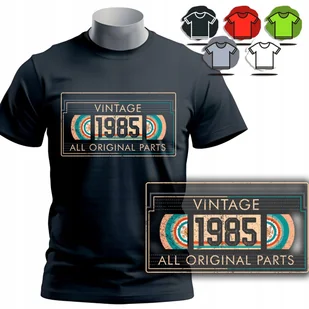 KOSZULKA T-SHIRT MĘSKI - Classic 1985 Kaseta NA 40 URODZINY - XXL - Koszulki męskie - miniaturka - grafika 1