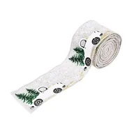 Taśmy klejące - Taśma Świąteczna Boże Narodzenie Beżowa Ksn72 - miniaturka - grafika 1