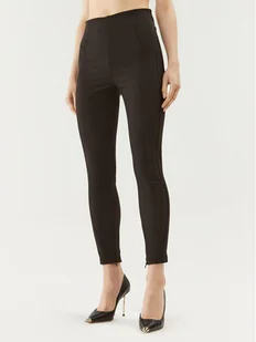 Rinascimento Spodnie materiałowe CFC0116017003 Czarny Slim Fit - Spodnie damskie - miniaturka - grafika 1