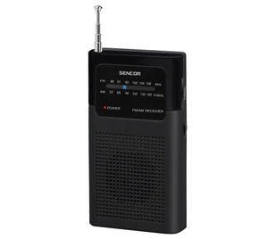 Sencor - Kieszonkowe radio FM/AM 2xAAA - Dom i wnętrze OUTLET - miniaturka - grafika 1